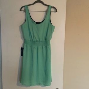 Pastel green summer dress